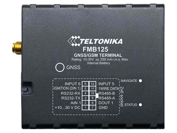 Teltonika FMB125 (RS232+RS485, 2 SIM-карты)